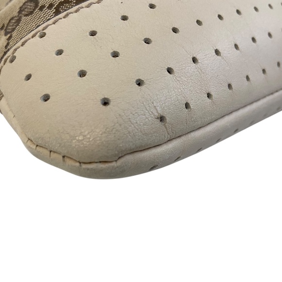 Gucci GG Crossbody Bag with Adjustable Strap - Canvas and Leather - Vintage Y2K - Picture 5 of 15